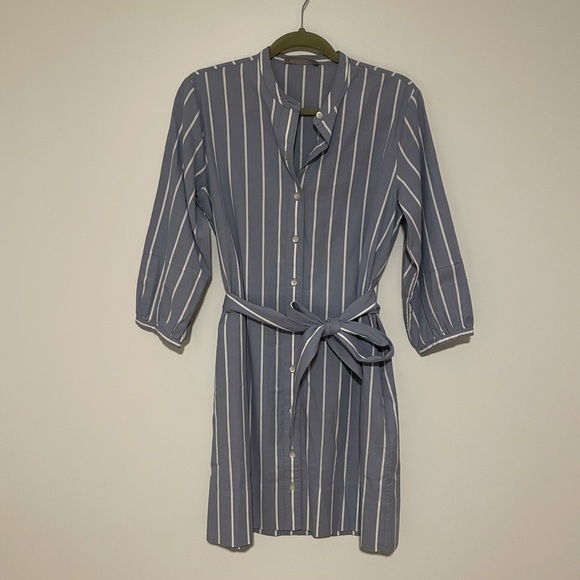 Everlane Dresses & Skirts - Everlane blue and white striped shirt dress